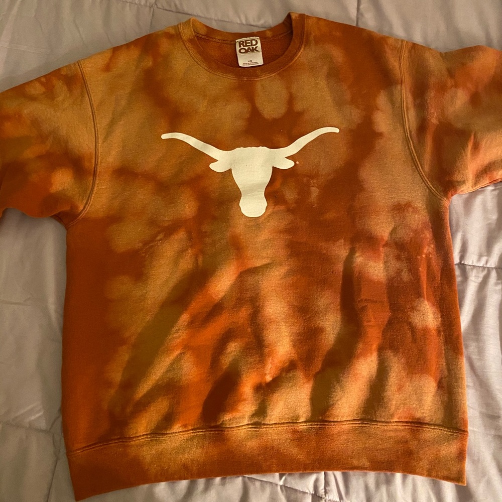 Texas Tie Dye Crewneck